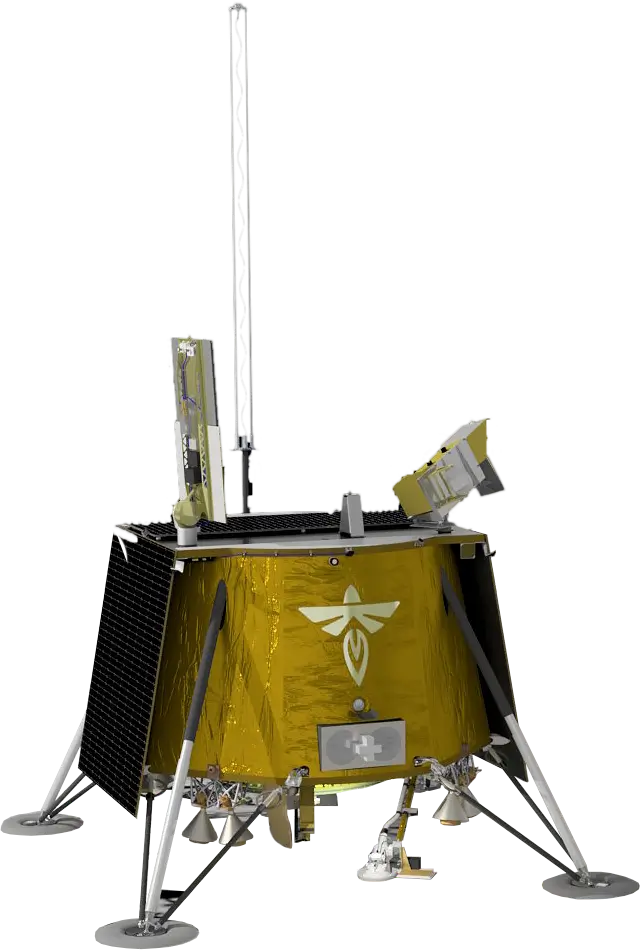 blue ghost lander