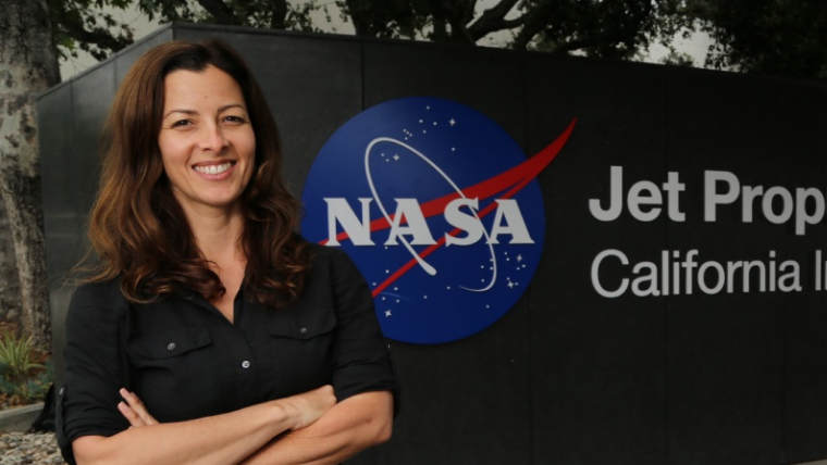 Jessica Samuels at the Jet Propulsion Laboratory