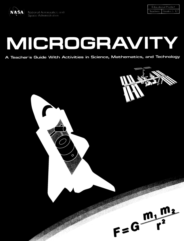 Cover of Microgravity Educator Guide
