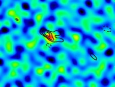 Initial eVLBI detection of SN 2007gr with the