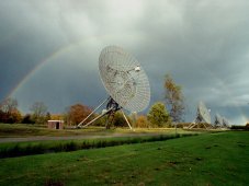 Westerbork Synthesis Radio Telescope, located near Westerbork, the Netherlands