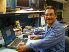 Kentucky State University graduate student Luis Urbina performed calibration tasks for both pressure and temperature sensors as a research instrumentation engineering intern at NASA's Dryden Flight Research Center during the summer.