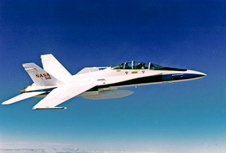 NASA Dryden's F/A-18B No. 846 flew the majority of flights during several sonic-boom mitigation research projects in 2012.