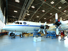 A P-3B turboprop from NASA's Wallops Flight Facility in Wallops Island, Va., will fly close to the ground to measure air pollution during the month-long DISCOVER-AQ mission in California's San Joaquin Valley.