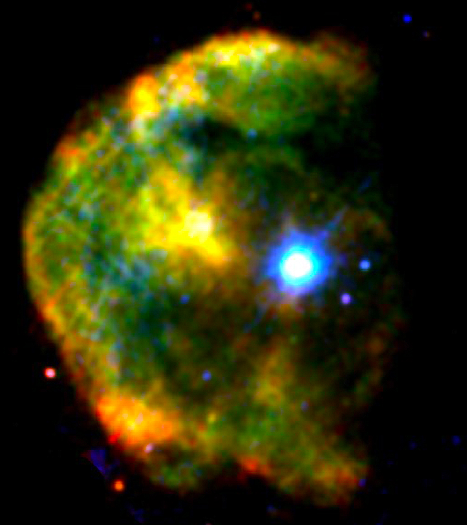 Magnetar in supernova remnant