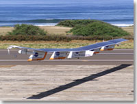 NASA's Helios Prototype electrically powered flying wing