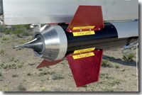 Photo of aerospike nozzle