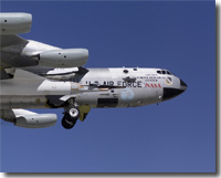 B-52B carrying the X-43A