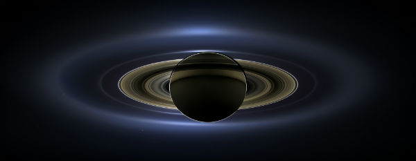 NASA Cassini Spacecraft Provides New View of Saturn and Earth