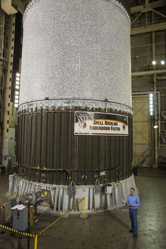 NASA Engineers Crush Fuel Tank to Build Better Rockets