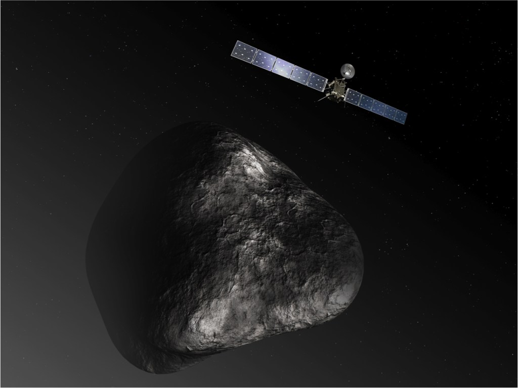 NASA Instruments on European Comet Spacecraft Begin Activation Countdown