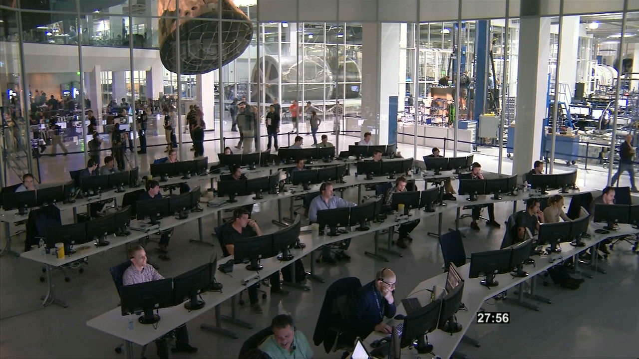 SpaceX Control Center