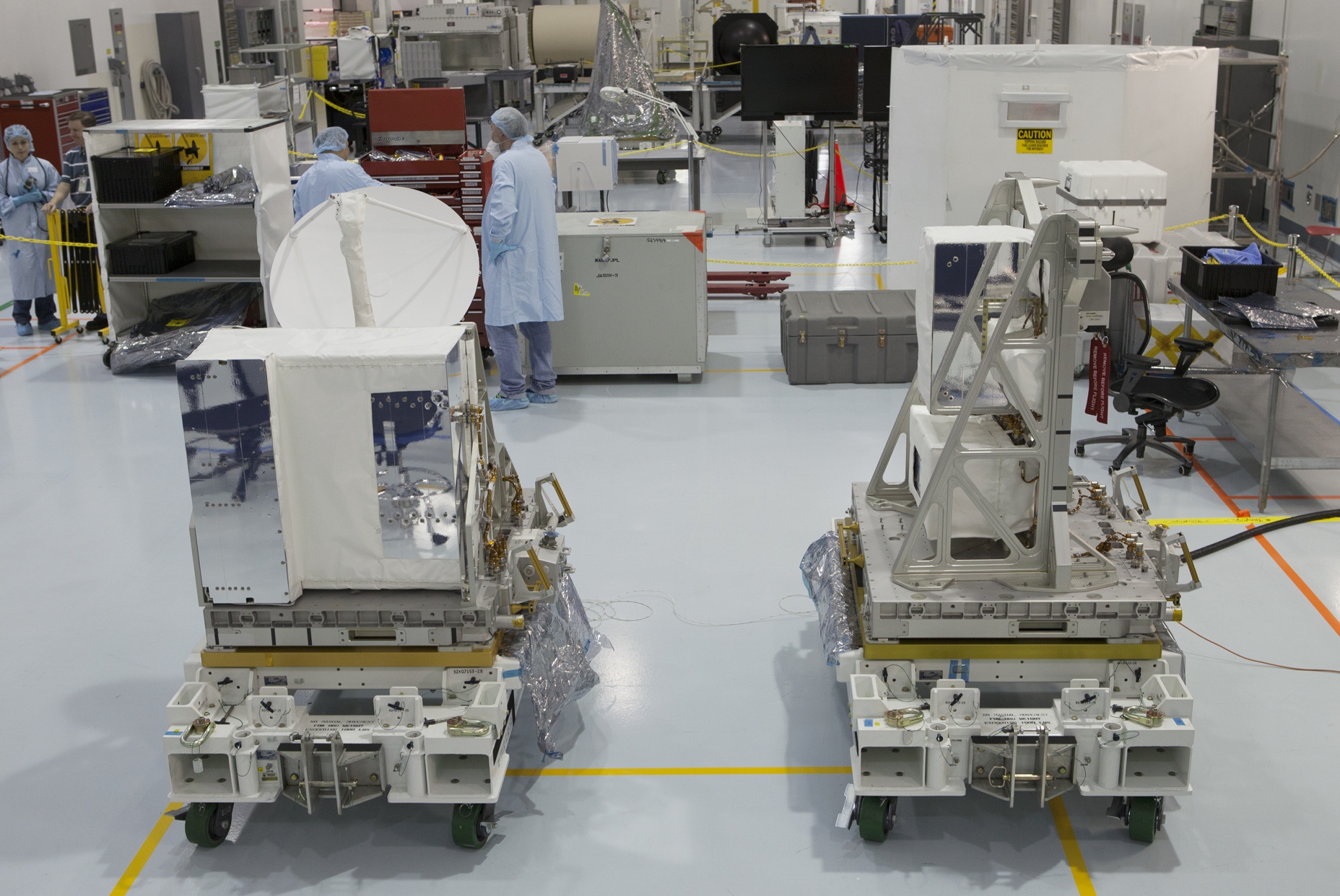 NASA’s Newest Wind Watcher Arrives at Launch Site