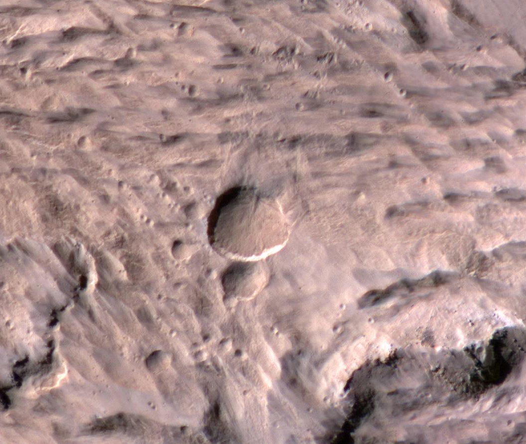 NASA Mars Weather Camera Helps Find New Crater on Red Planet
