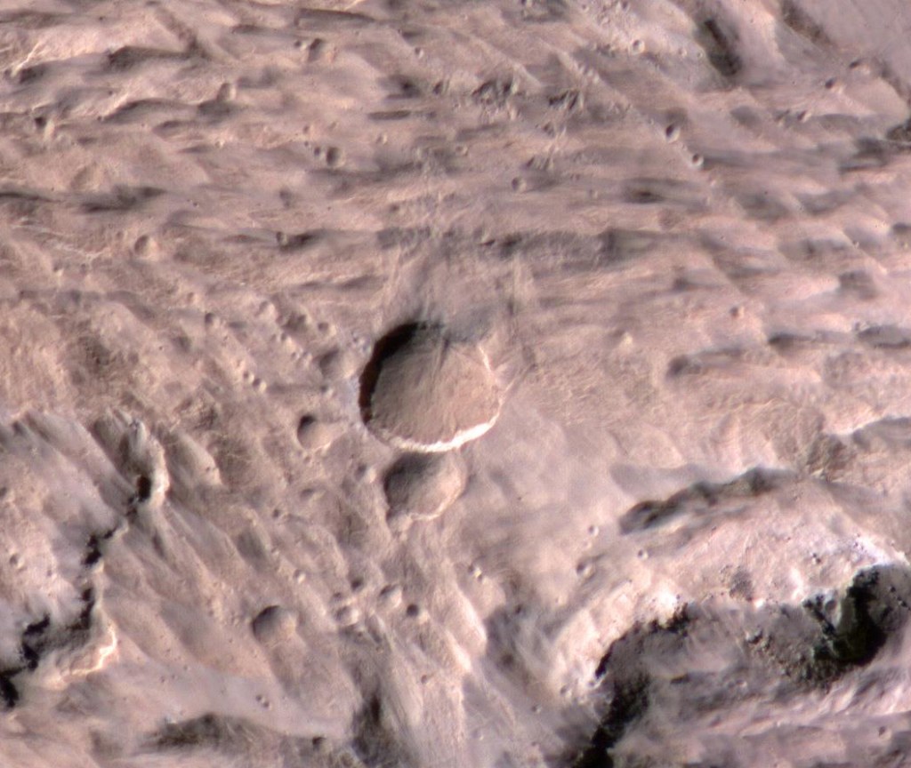 NASA Mars Weather Camera Helps Find New Crater on Red Planet