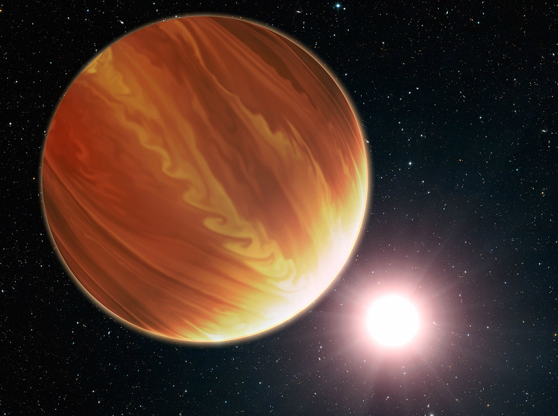 Hubble Finds Three Surprisingly Dry Exoplanets