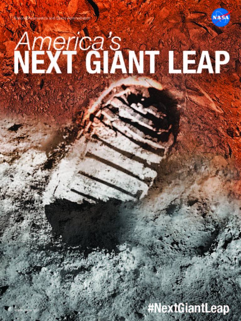 NASA Honors Historic First Moon Landing, Eyes First Mars Mission