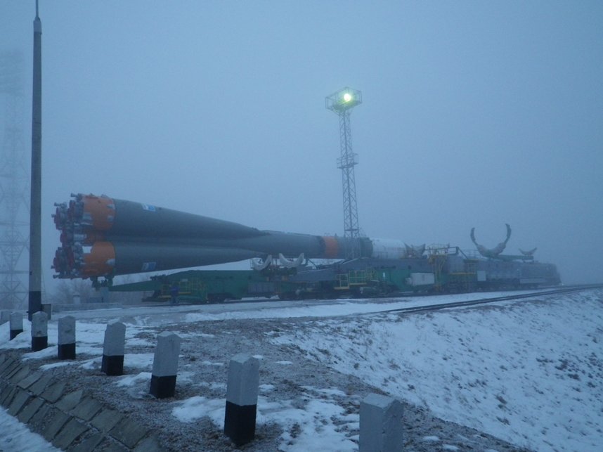 ISS Progress 58 Rolls Out
