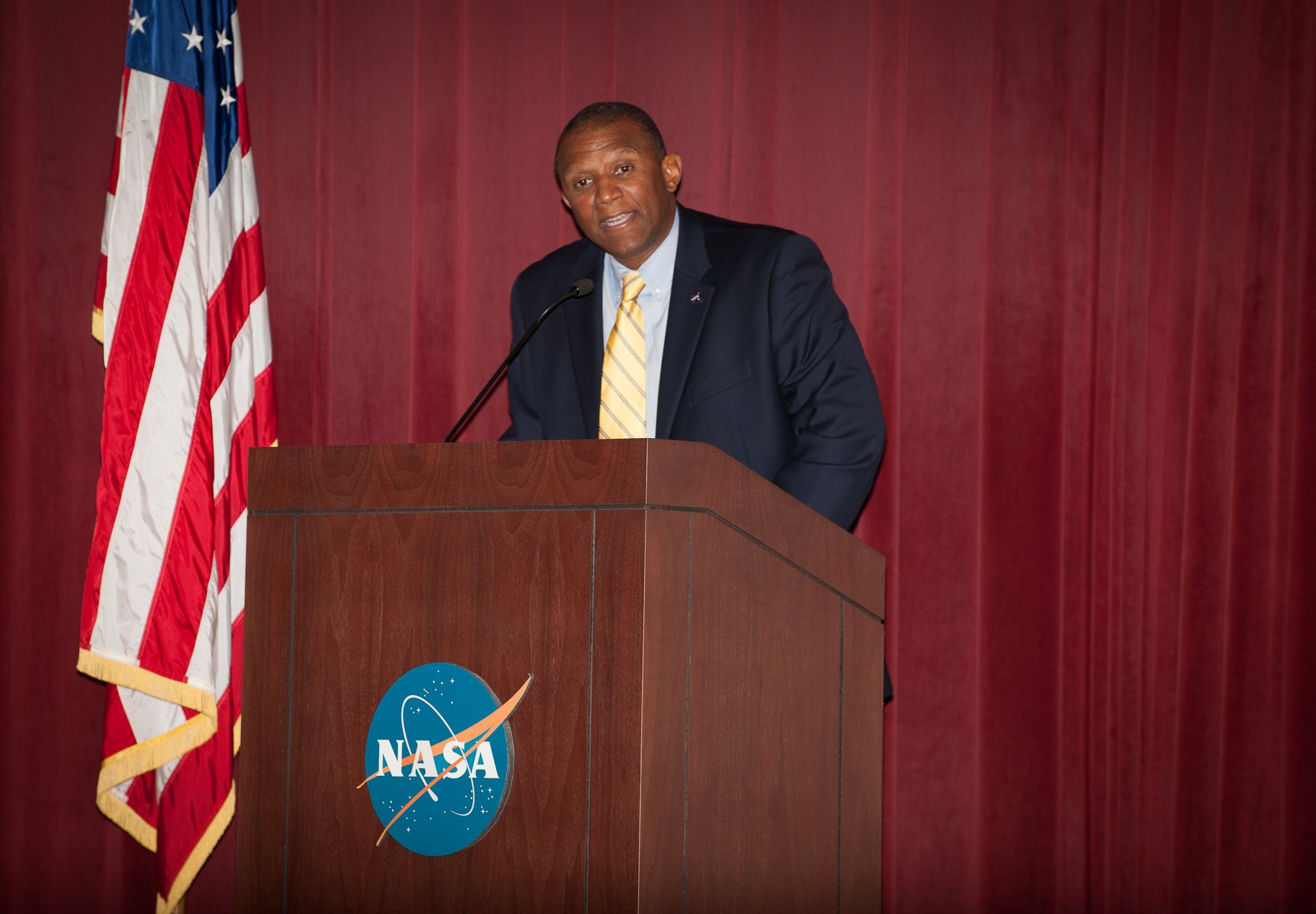 Kennedy Space Center Associate Director Kelvin Manning was the keynote speaker at the Black Employee Strategy Team's (BEST) "Keeping the Dream Alive" celebration.
