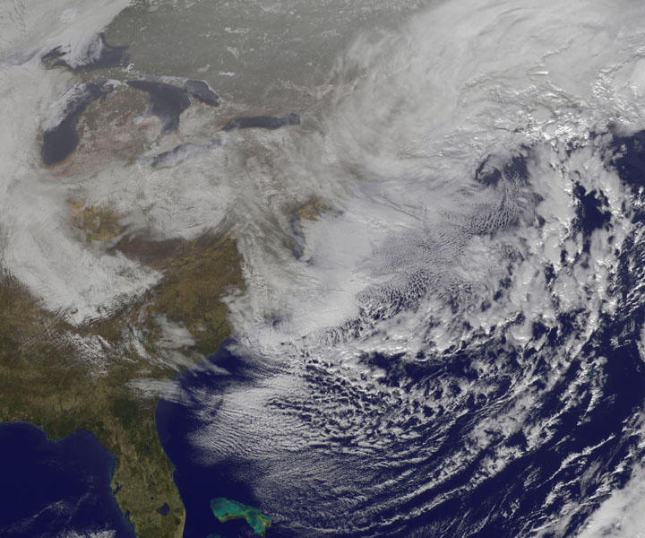 GOES image of the blizzard of Jan. 2015