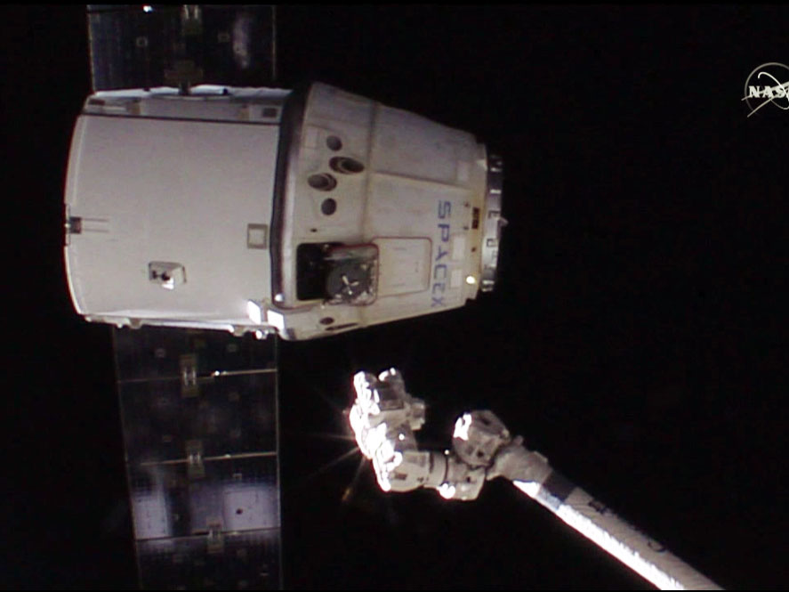 Dragon Released from Station