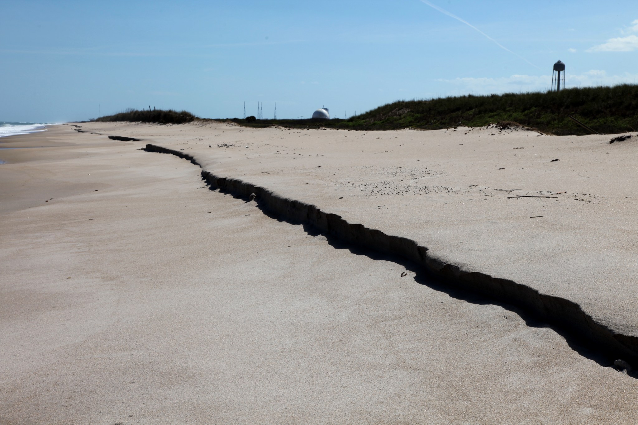 Beach Erosion at Kennedy Space Center