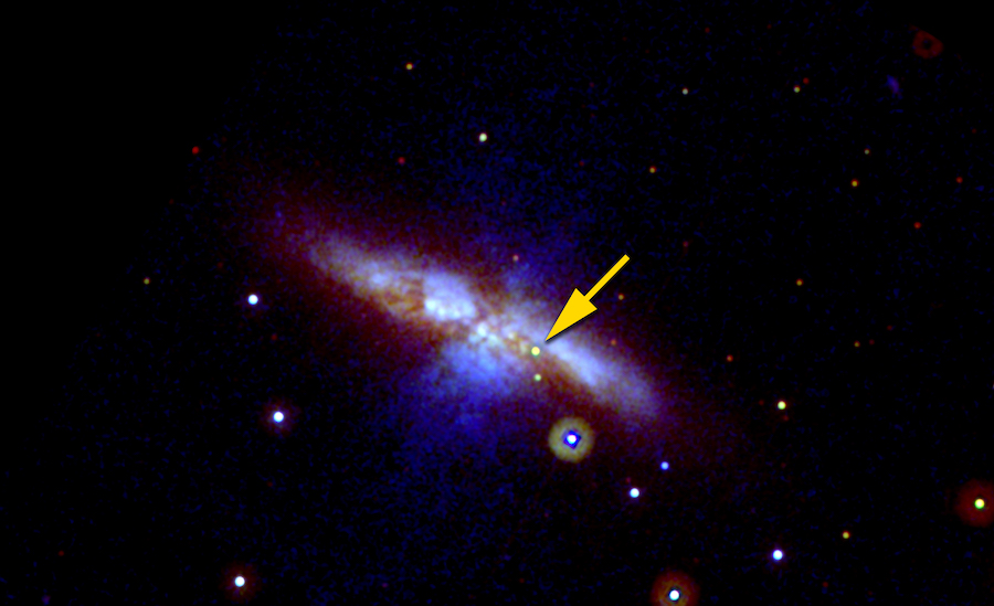 Supernova in M82