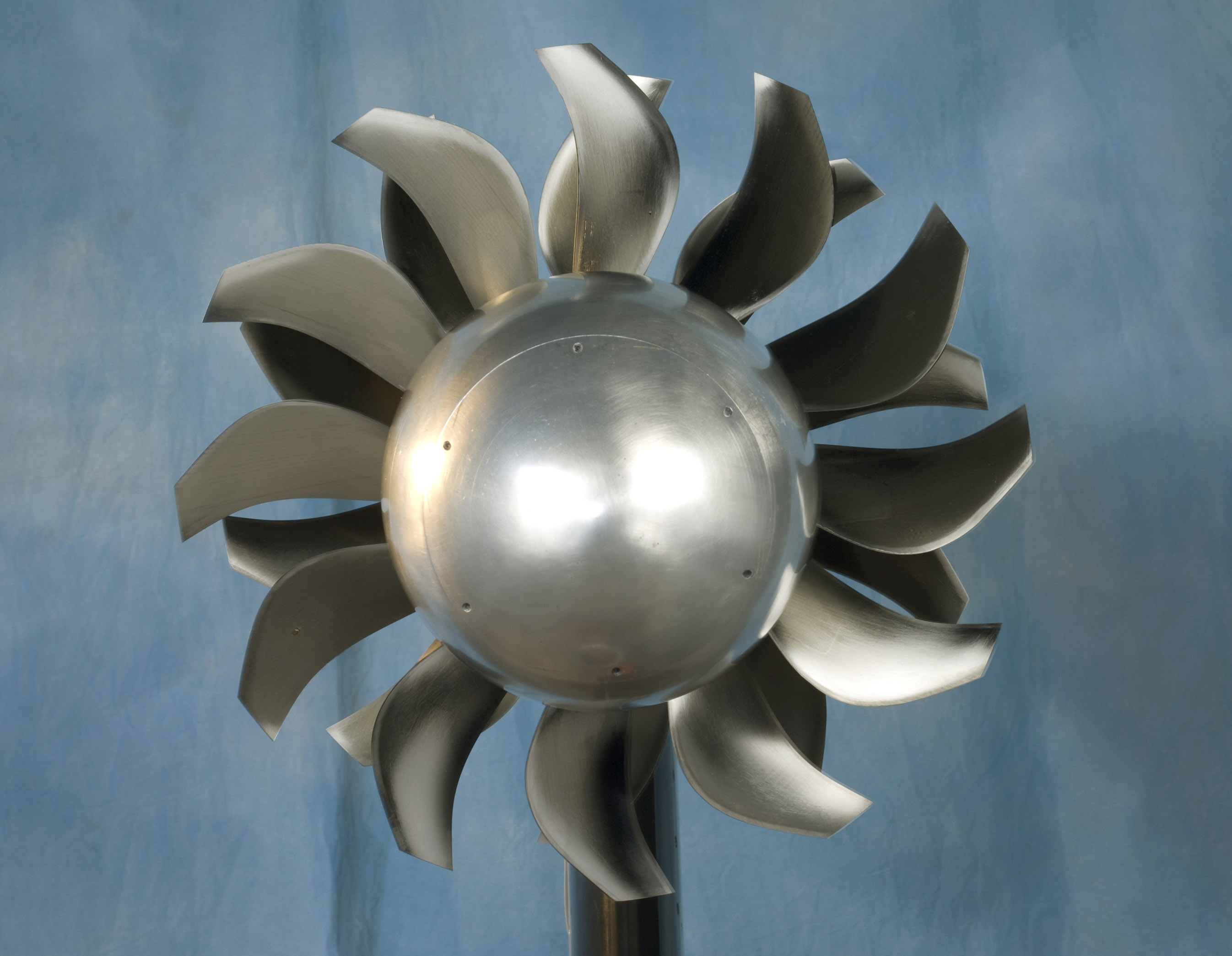 Open rotor engine.