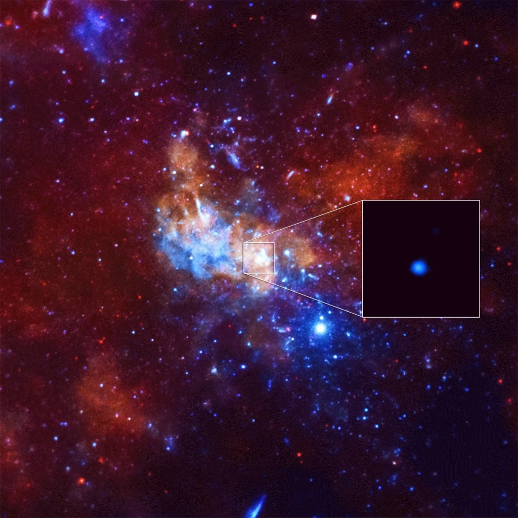 
			NASA’s Chandra Detects Record-Breaking Outburst from Milky Way’s Black Hole - NASA			