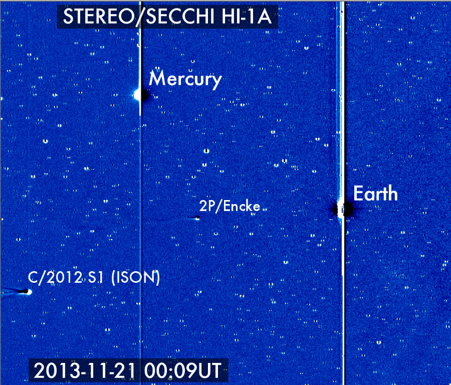 
			NASA's Solar Observing Fleet to Watch Comet ISON's Journey around the Sun - NASA			