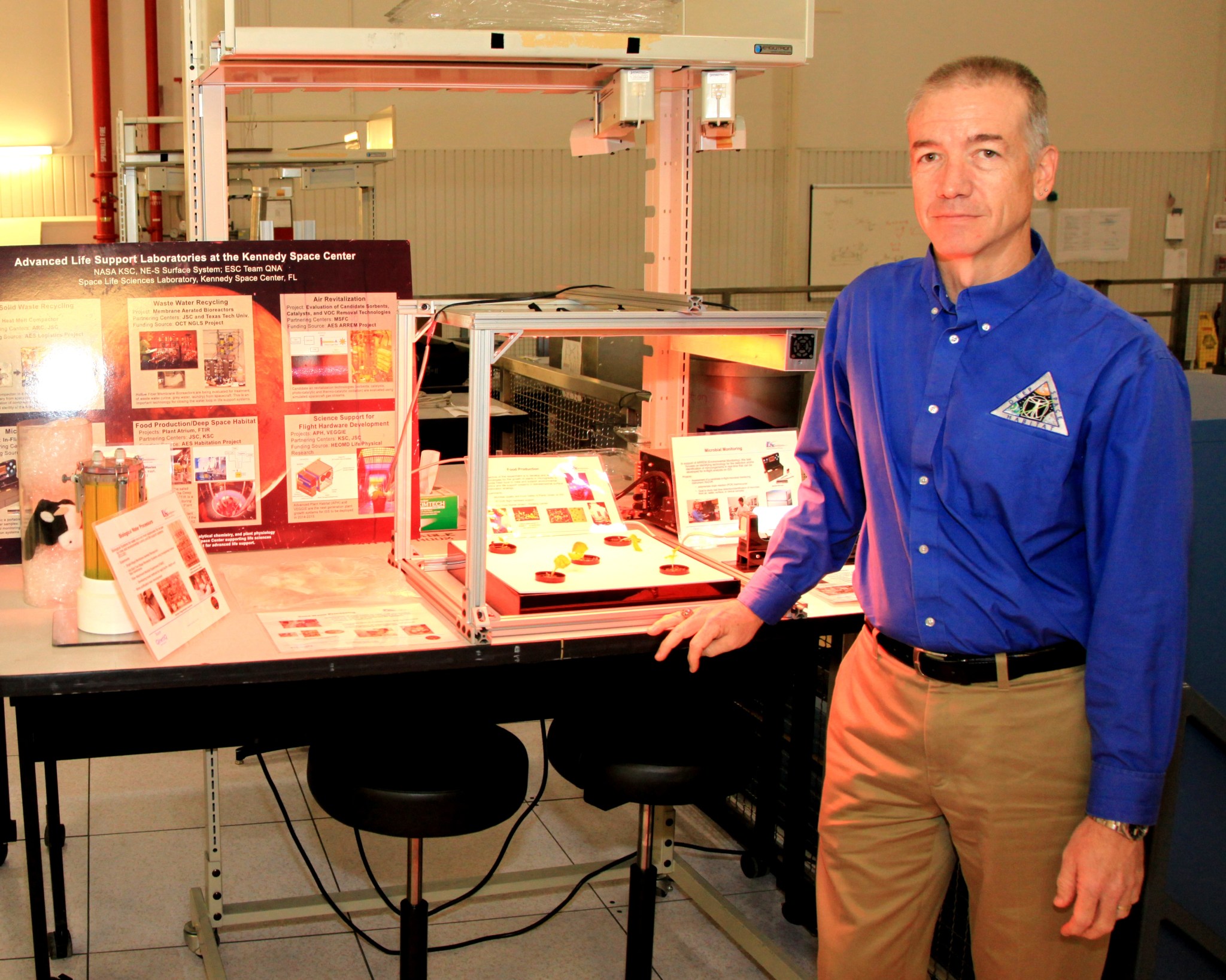 Tracy Gill, NASA's Technology Strategy Manager at the Kennedy Space Center