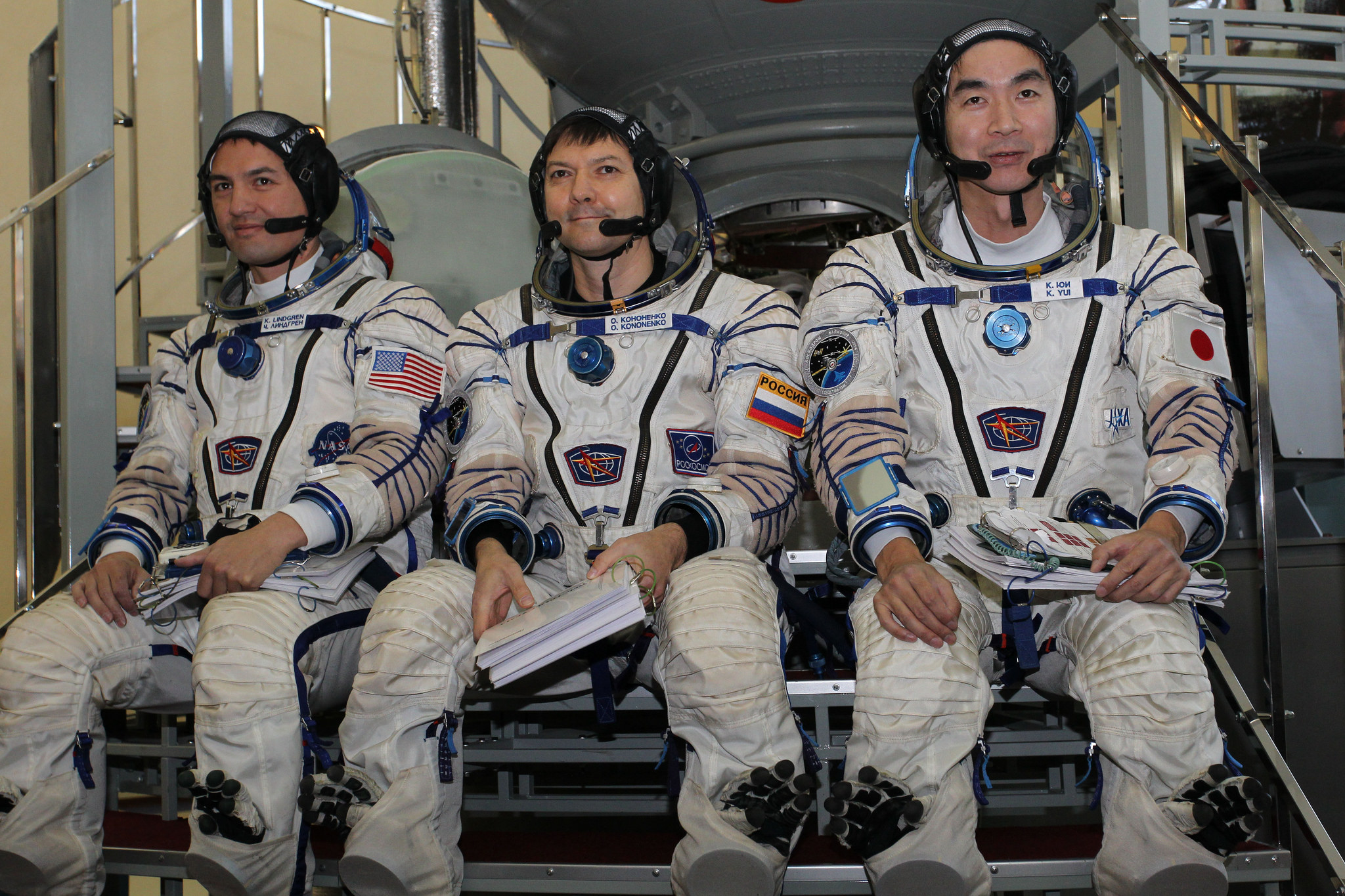 ISS Expedition 44 crew