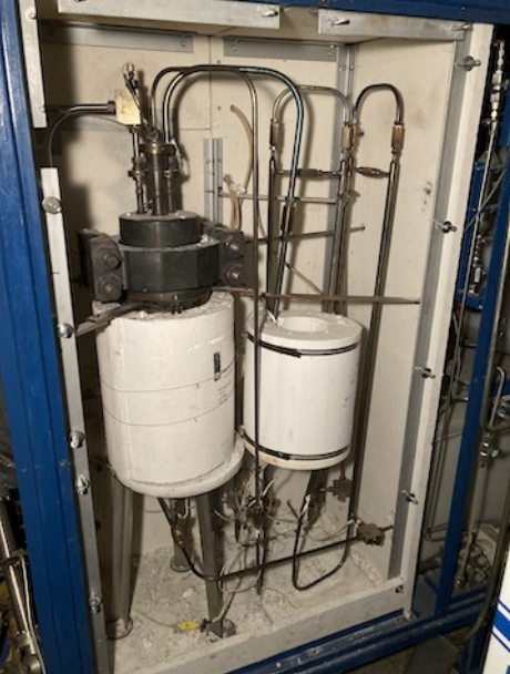 Experimental water recovery system - super critical water oxidation system (SCWO)