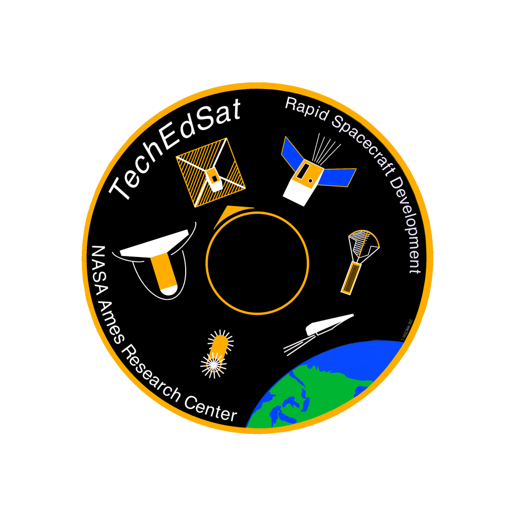 TechEdSat logo, Rapid Spacecraft Development, NASA Ames Research Center