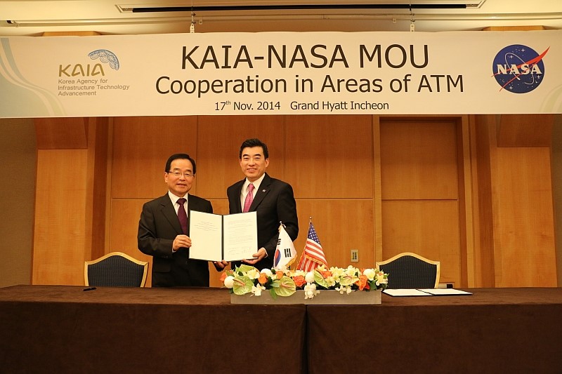 NASA Teams with South Korean Agency to Further Improve Air Traffic Management