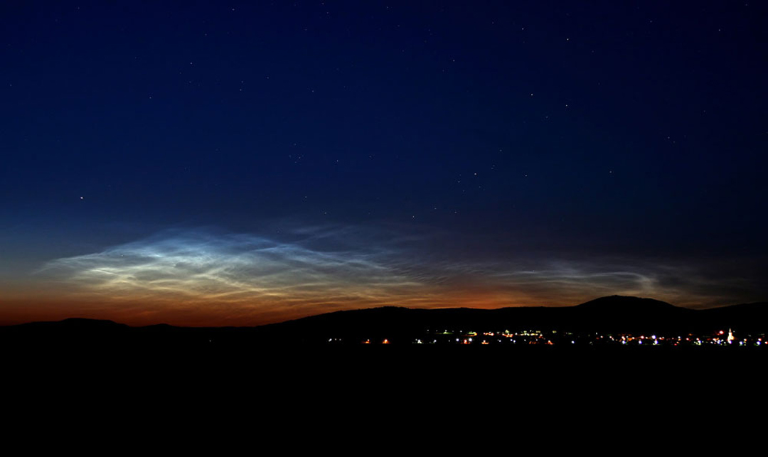 NASA Satellite Captures First View of ‘Night-Shining’ Clouds