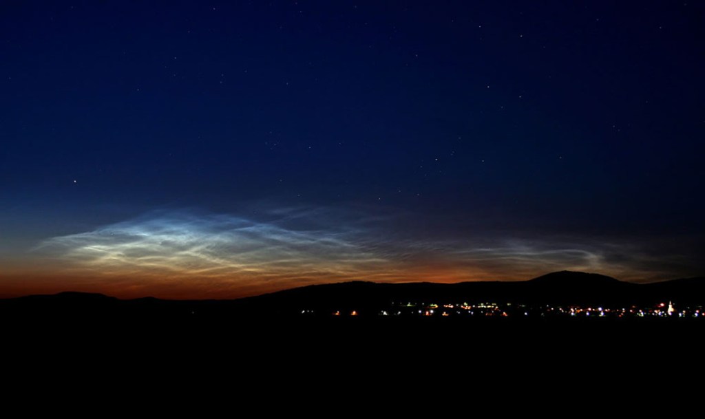 NASA Satellite Captures First View of ‘Night-Shining’ Clouds
