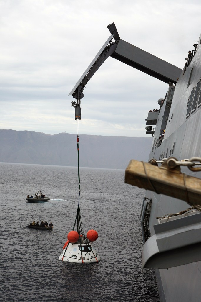 NASA, Navy Prepare for Orion Spacecraft to Make a Splash