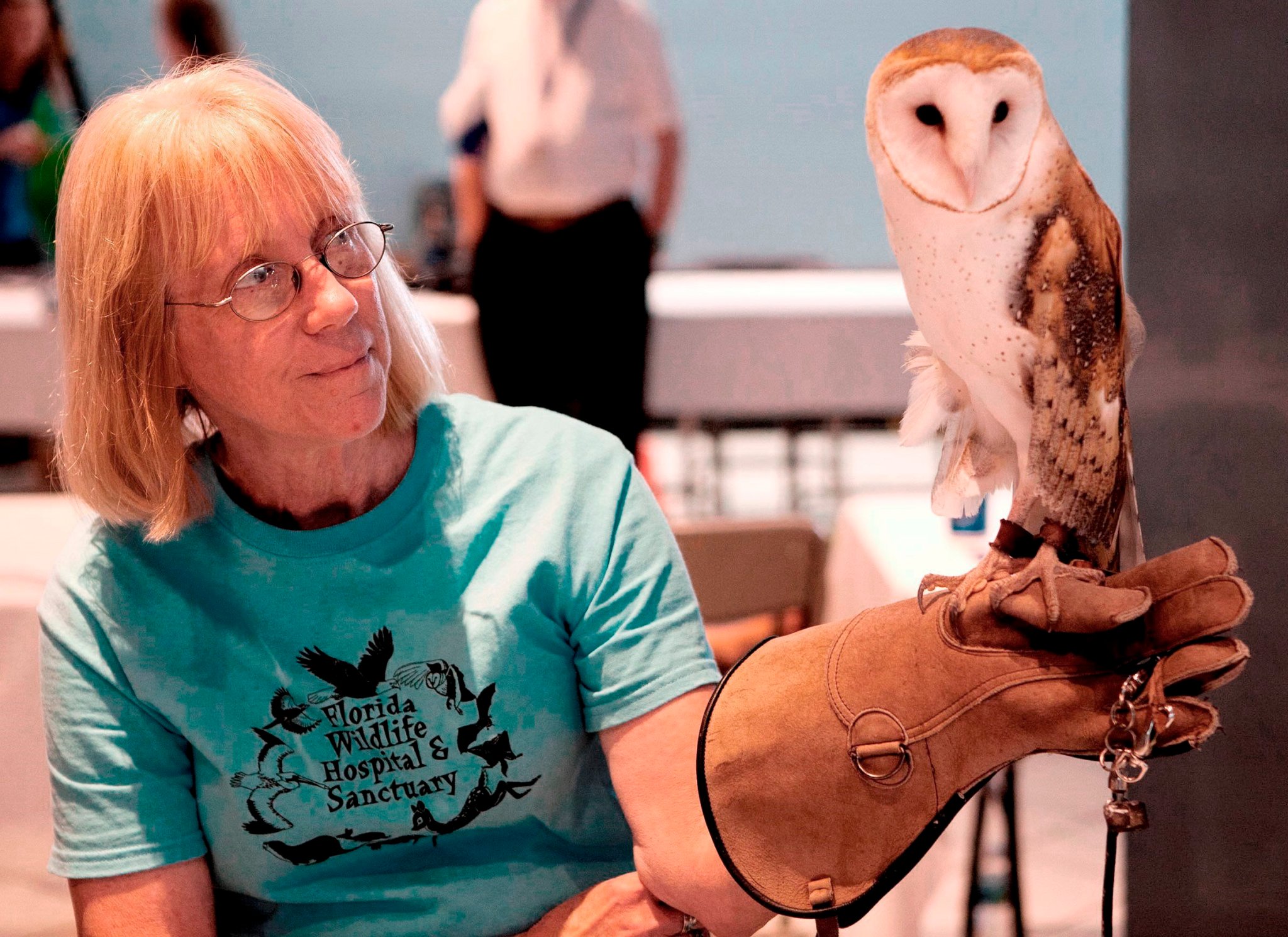 Sue Small of the Florida Wildlife Hospital