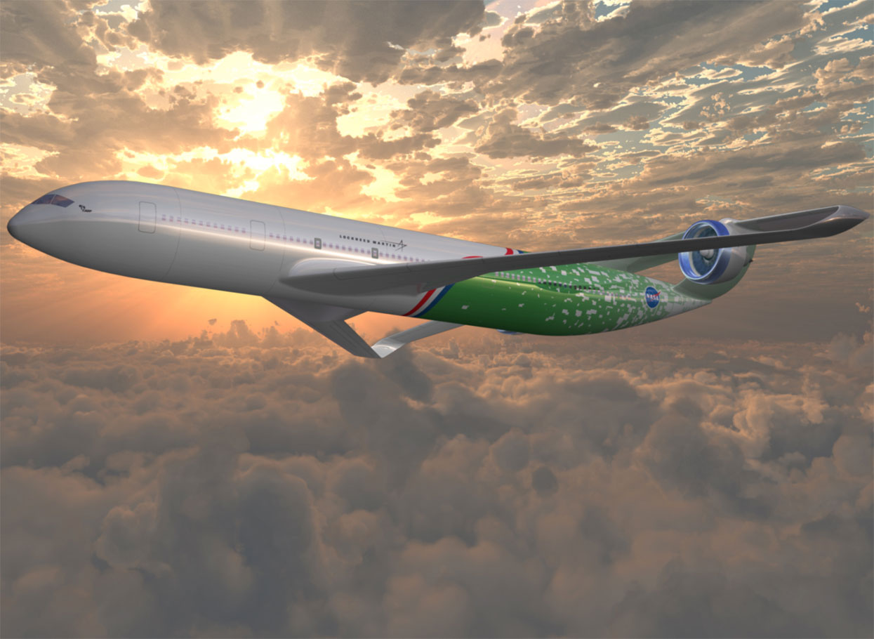Artist's concept of an aircraft that could enter service in 2025 from the team led by Lockheed Martin.