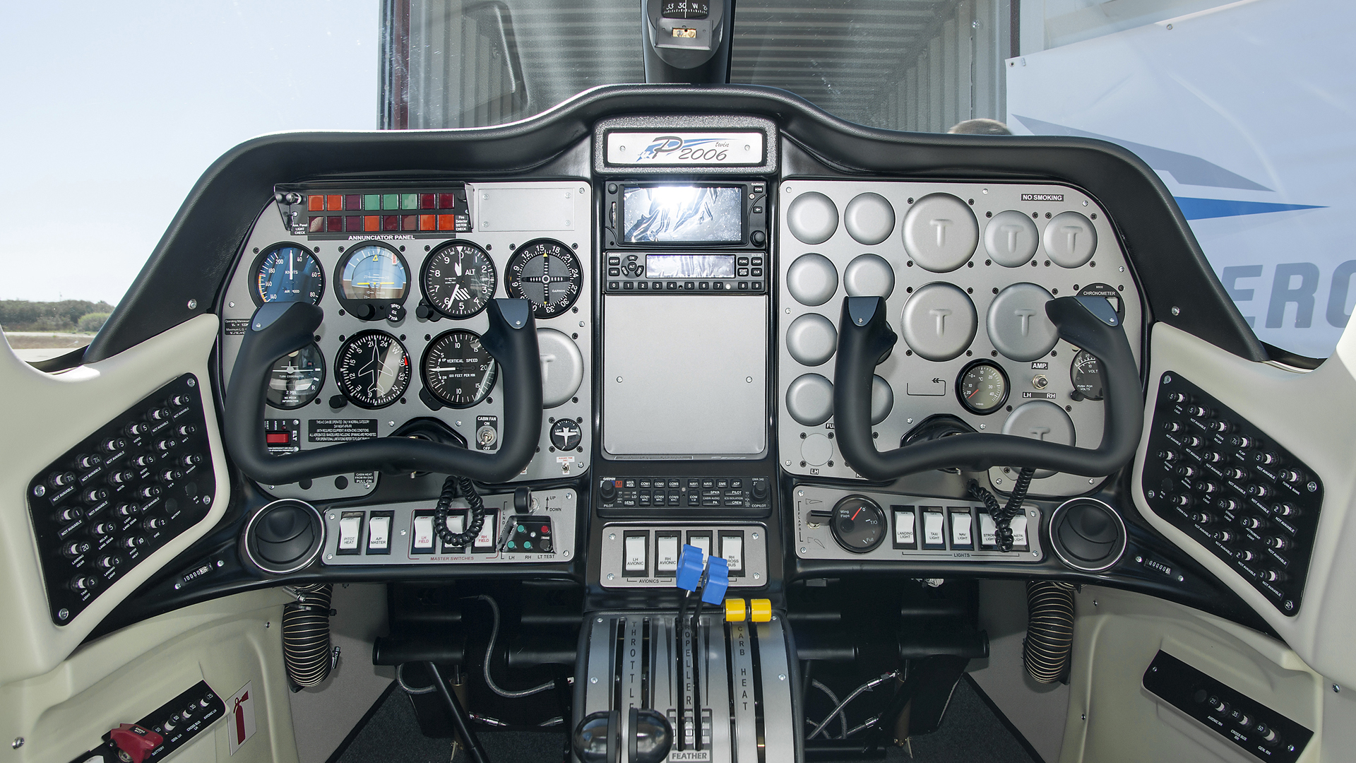 The Tecnam P2006T cockpit for the X-57.