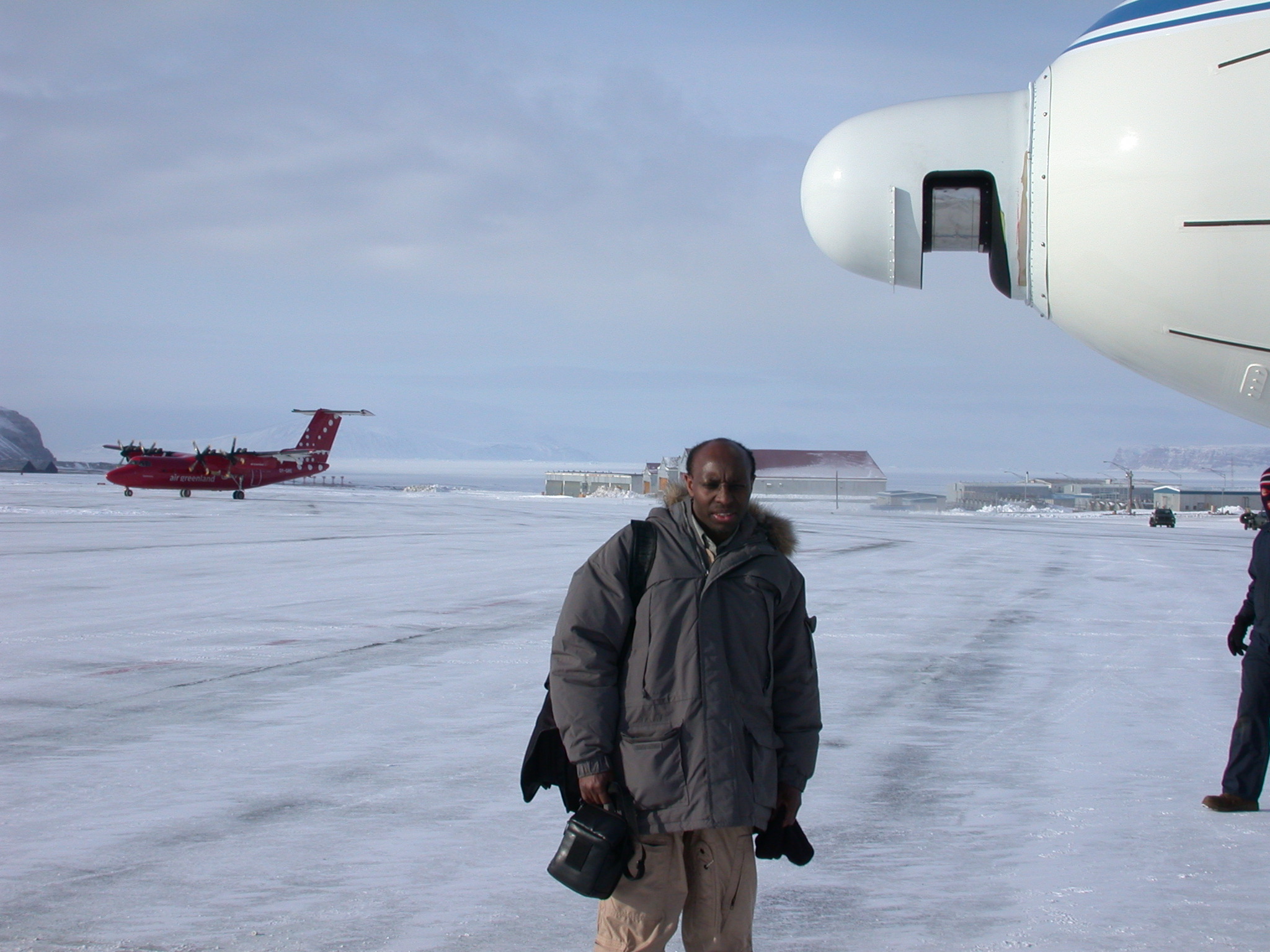 Gatebe at the Thule Air Base in Greenland