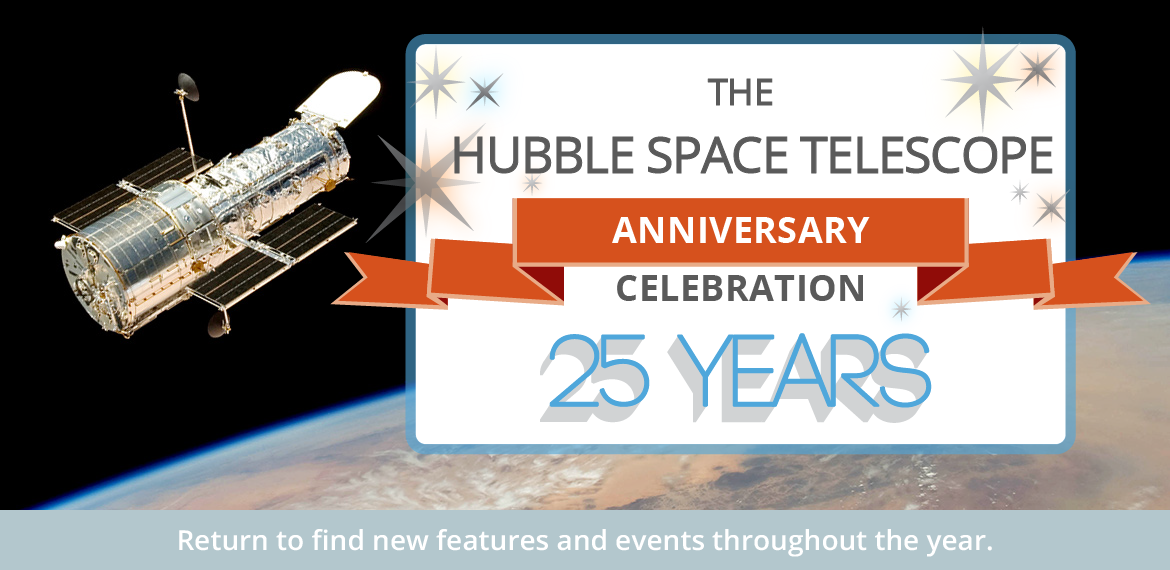 Hubble 25th Anniversary banner image