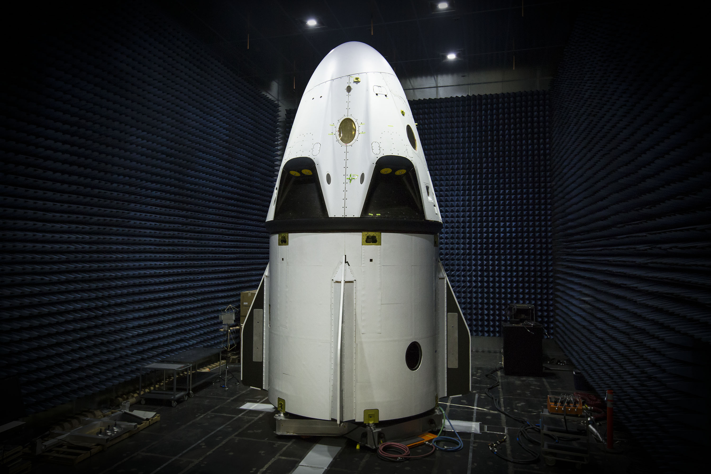 SpaceX Targets May 6 for Pad Abort Test of New Crew Spacecraft