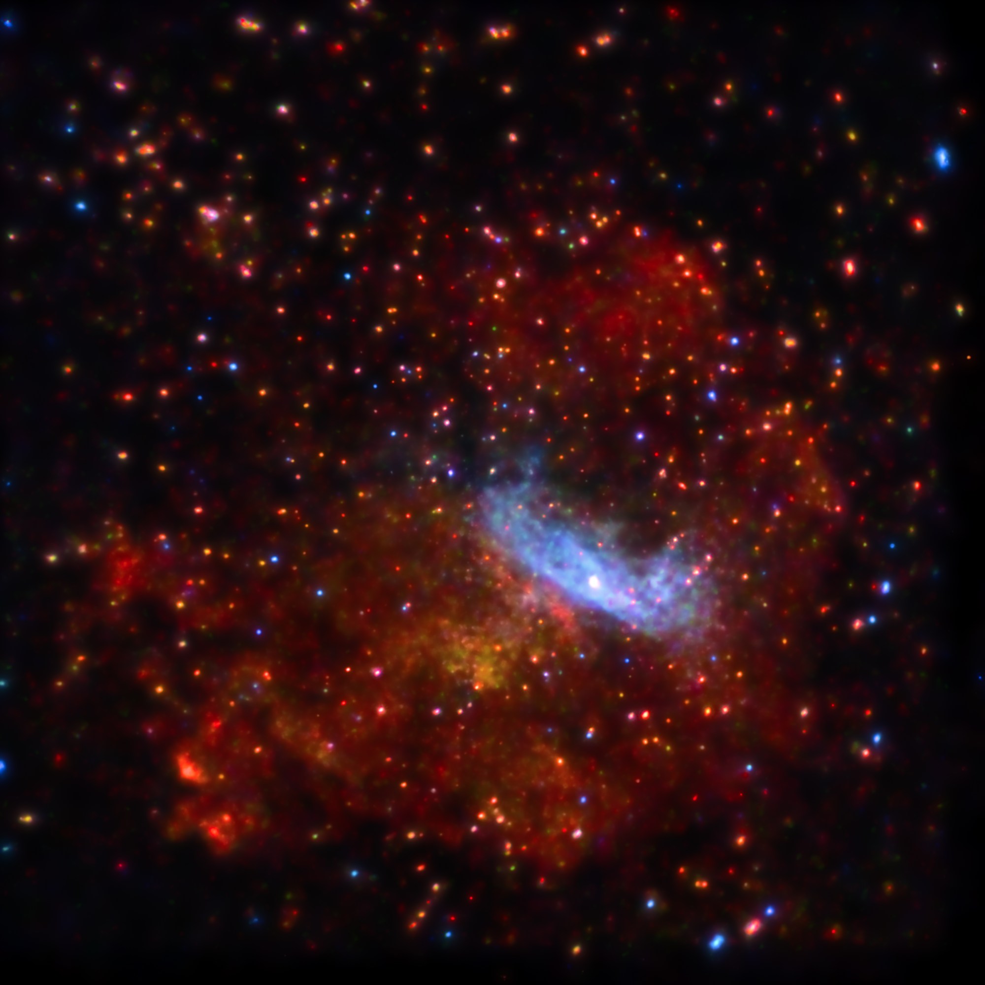 Supernova Shock Waves, Neutron Stars, and Lobsters | NASA