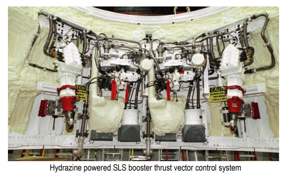 NASA bulletin flags hydrazine risks after freeze-thaw exposure