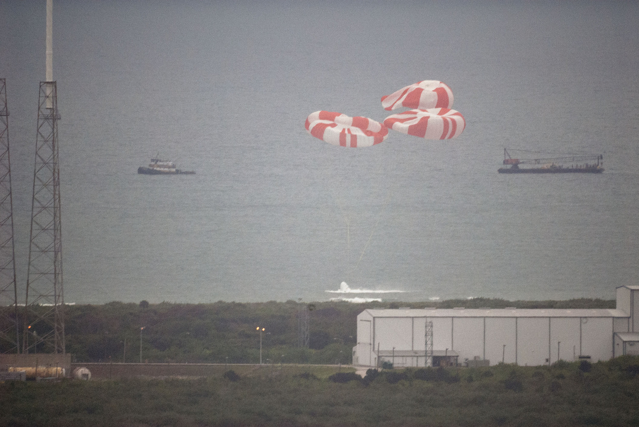 SpaceX Crew Dragon spacecraft launch abort test