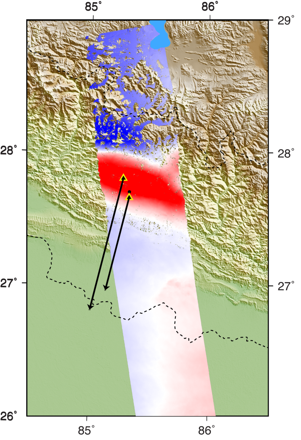 Map of Nepal