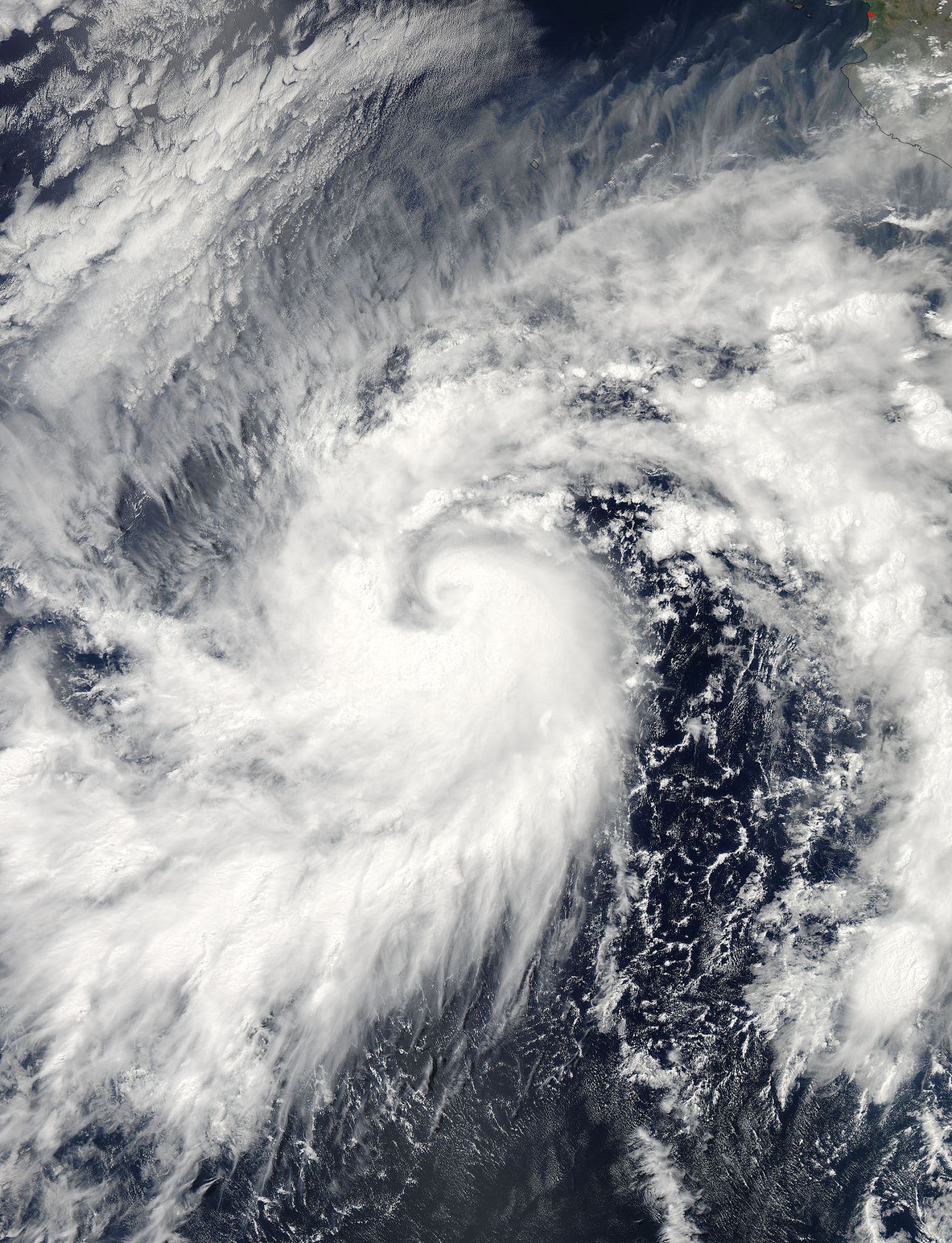 MODIS image of Andres