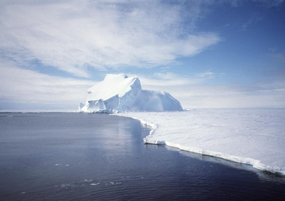 Iceberg showing vastness of Antarctica